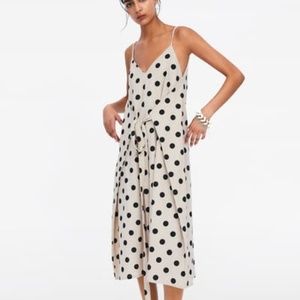 Zara Polka Dot Wrap Dress NWT Small